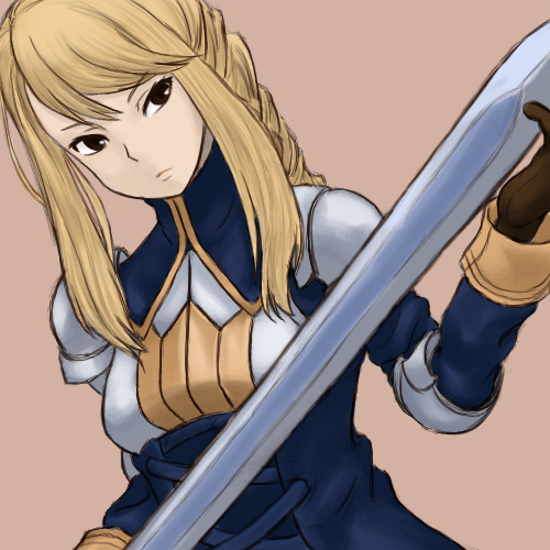 agrias oaks (final fantasy and 1 more) drawn by ayamal_(mainichi_ryokucha)
