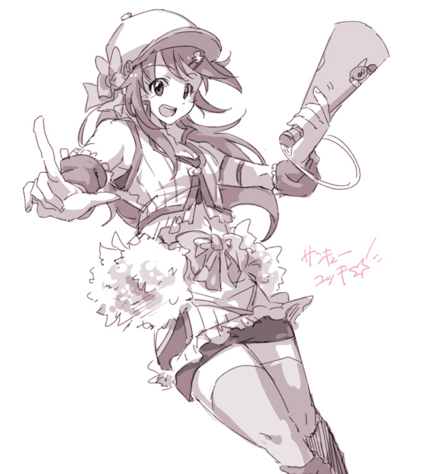 himekawa yuki (idolmaster and 1 more) drawn by raku_(famxmej)