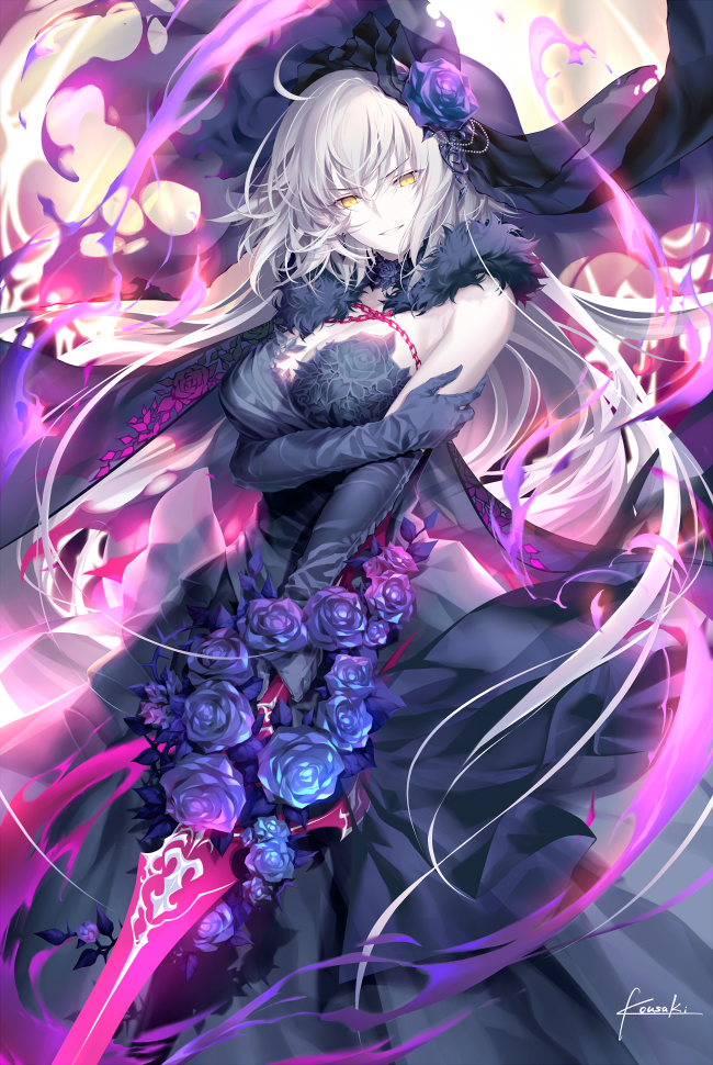 jeanne d'arc alter (fate and 1 more) drawn by kousaki_rui