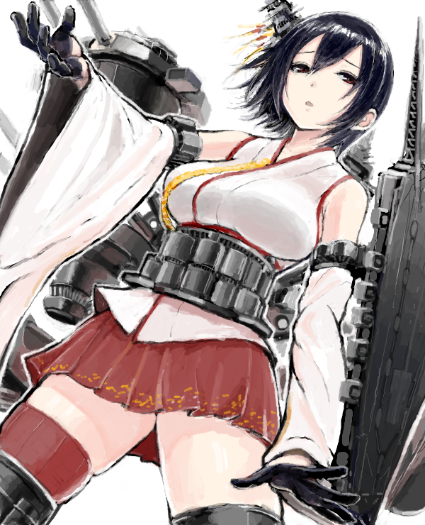 yamashiro and yamashiro kai ni (kantai collection) drawn by sukeroku_(treeee)