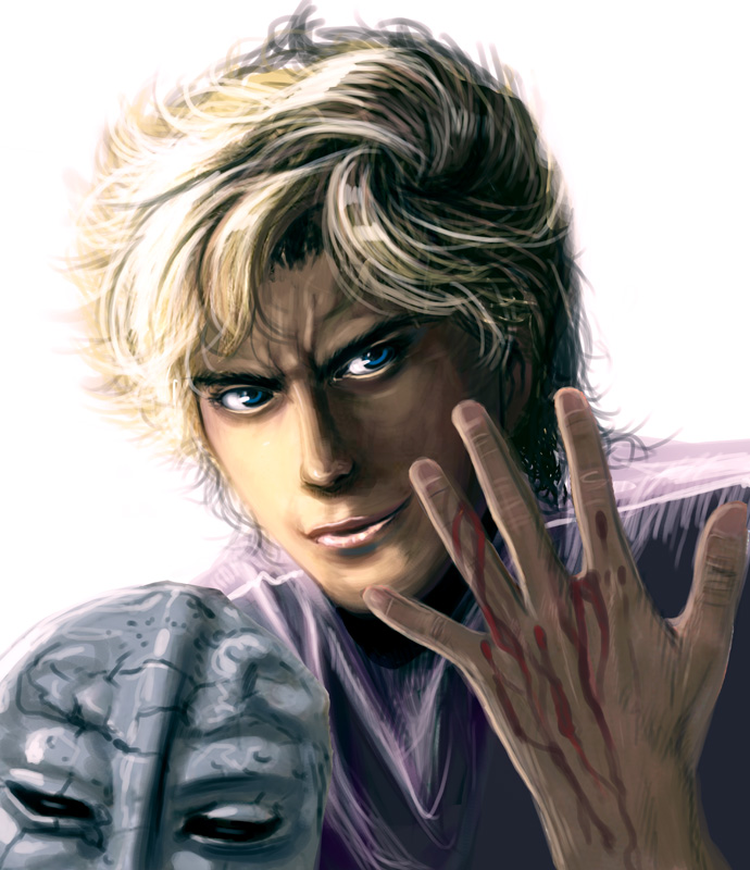 dio brando (jojo no kimyou na bouken and 1 more) drawn by kouno_(masao)