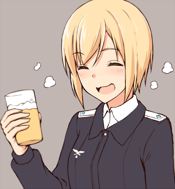 erica hartmann (world witches series and 1 more) drawn by momiji7728