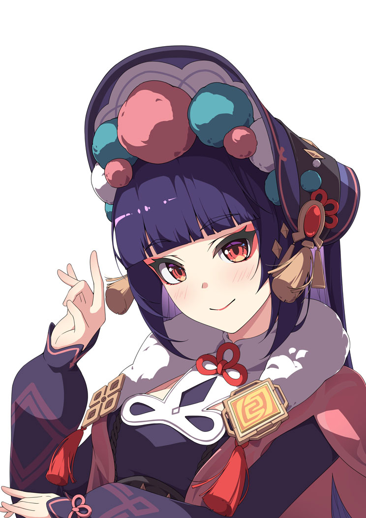 yun jin (genshin impact) drawn by qingwa_fu_luo