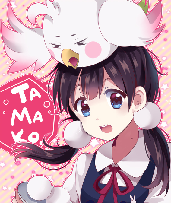 kitashirakawa tamako and dera mochimazzui (tamako market) drawn by chocho_(homelessfox)