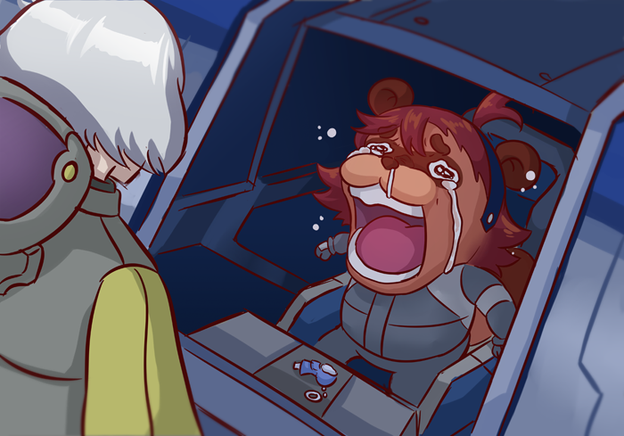 suletta mercury and miorine rembran (gundam and 2 more) drawn by dha315