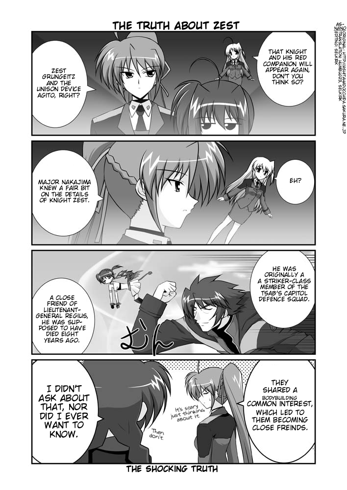 vita, signum, reinforce zwei, agito, and zest grangeitz (lyrical nanoha and 1 more) drawn by mikage_takashi