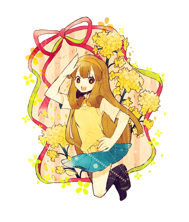 nanobana kinako (inazuma eleven and 2 more) drawn by karan_koron