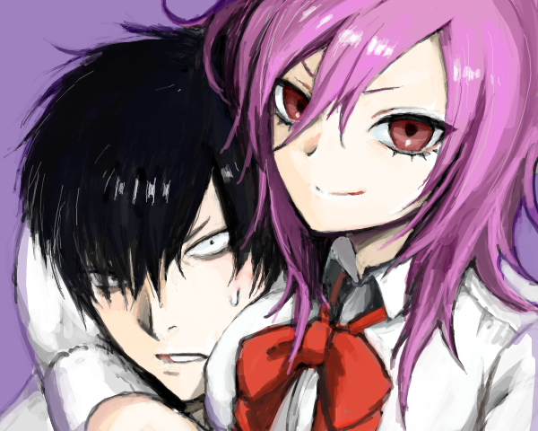 hoozuki haru and hoozuki gorou (hoozuki-san chi no aneki) drawn by igarashi_ran_(igatz)