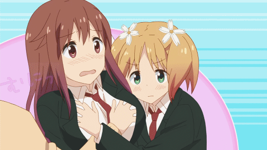 takayama haruka, sonoda yuu, and otokawa sumi (sakura trick)