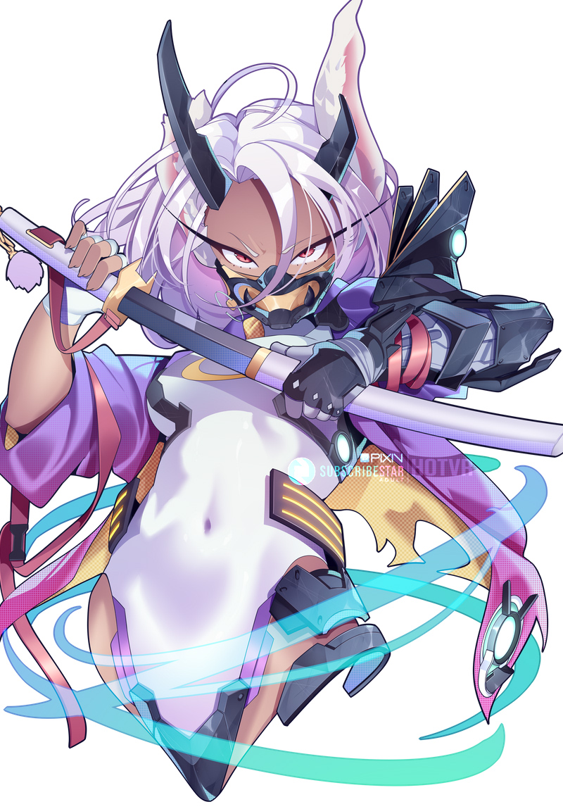 mirko (boku no hero academia) drawn by hot_vr
