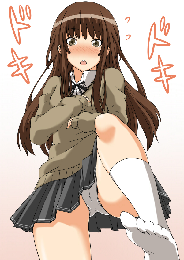 kamizaki risa (amagami) drawn by shouji_nigou