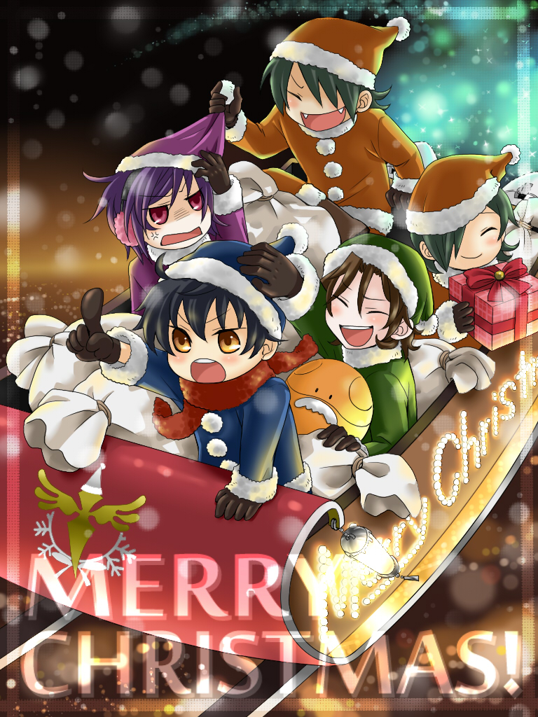 tieria erde, setsuna f. seiei, lockon stratos, allelujah haptism, and hallelujah haptism (gundam and 1 more) drawn by hara_sae