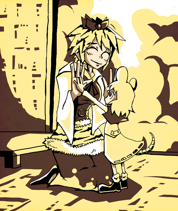 nazrin and toramaru shou (touhou) drawn by setz