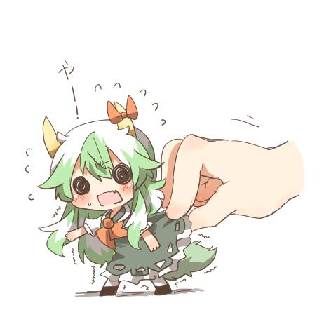 kamishirasawa keine and ex-keine (touhou) drawn by rebecca_(keinelove)