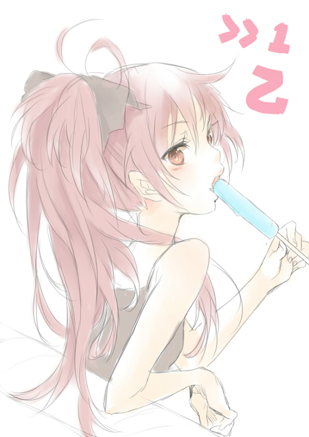 sakura kyoko (mahou shoujo madoka magica) drawn by anonymous_(2ch_sakura_kyouko_thread) and mijinkouka