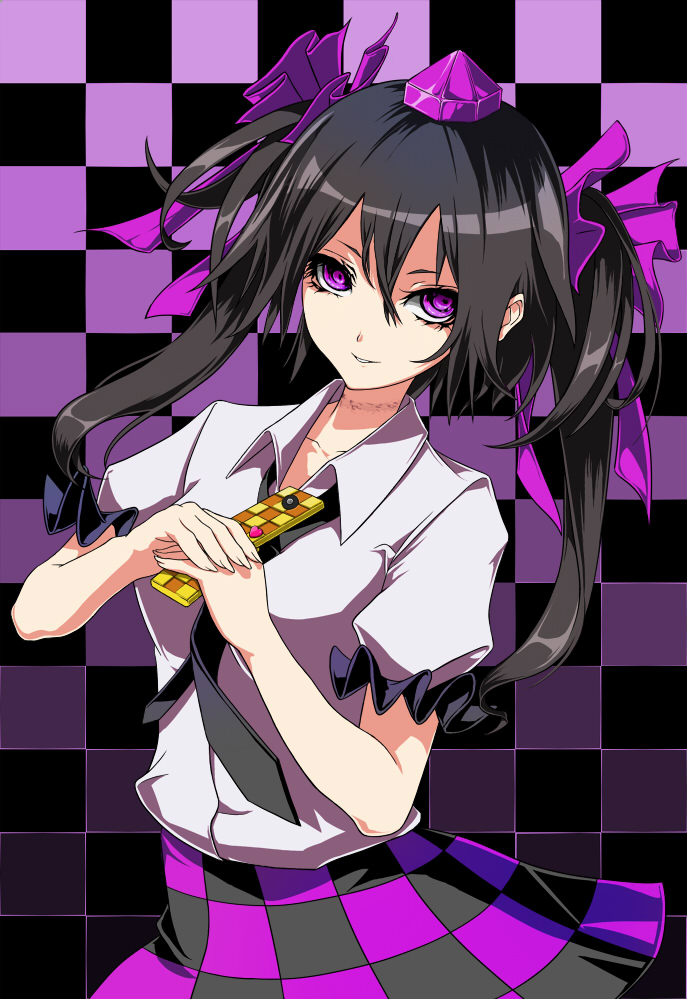 himekaidou hatate and hata-tan (touhou) drawn by fuji_hyorone