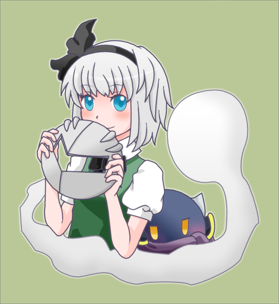 konpaku youmu and meta knight (touhou and 2 more) drawn by torikokoro