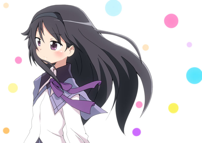 akemi homura (mahou shoujo madoka magica) drawn by massala