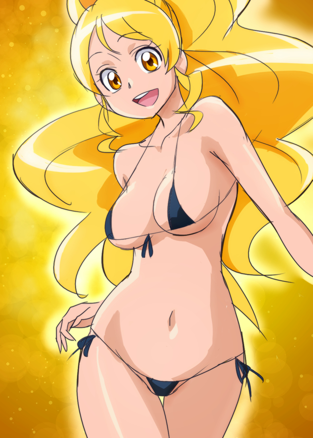 oomori yuuko and cure honey (precure and 1 more) drawn by oimanji