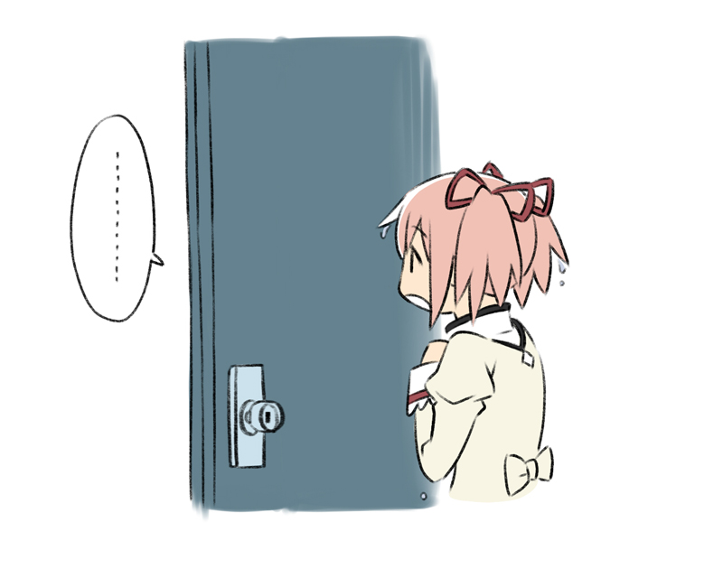 kaname madoka (mahou shoujo madoka magica) drawn by oda_takayuki
