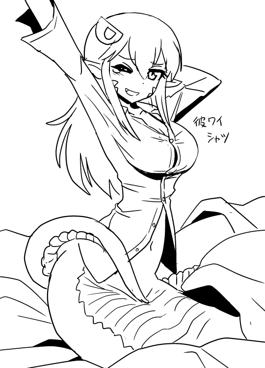 miia (monster musume no iru nichijou) drawn by shake-o