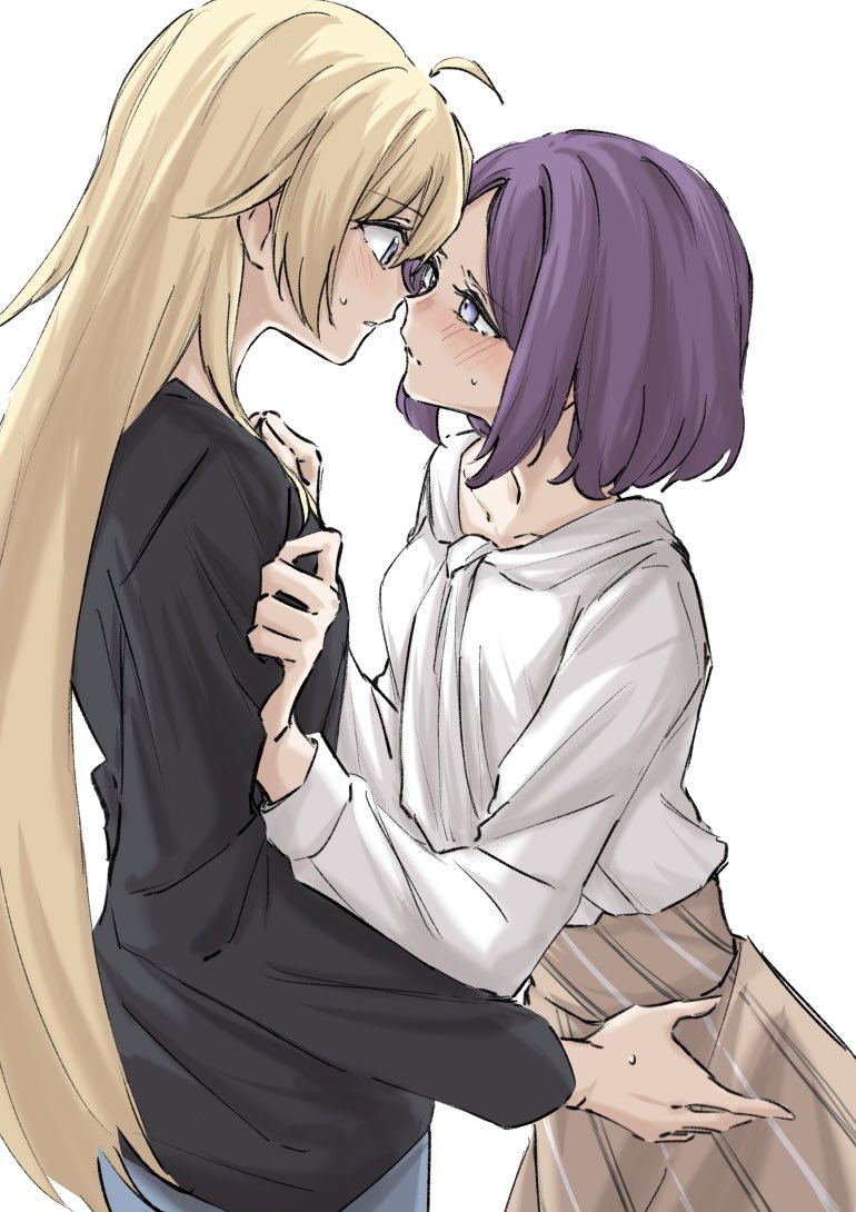 yagami kou and tooyama rin (new game!) drawn by syonosuke9573