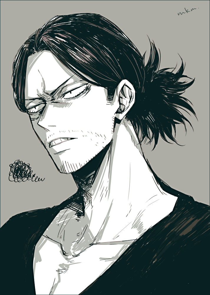 aizawa shota (boku no hero academia) drawn by mkm_(mkm_storage)
