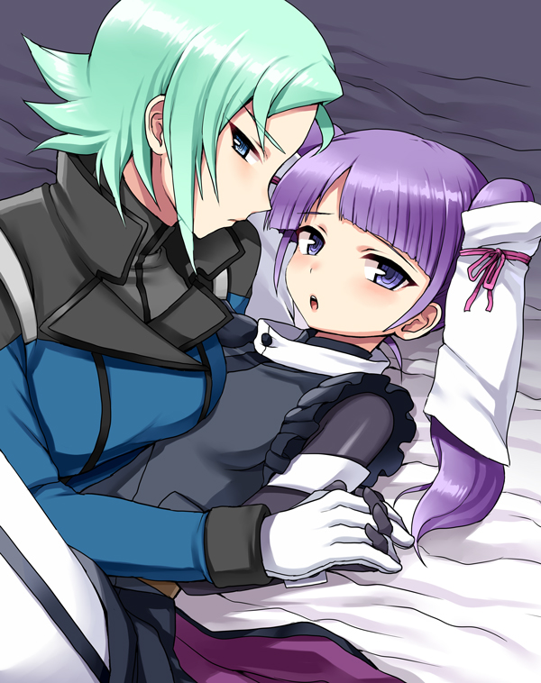 fram nara and girard spriggan (gundam and 1 more) drawn by inaho