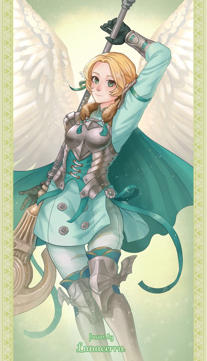 ingrid brandl galatea (fire emblem and 1 more) drawn by lunacerra