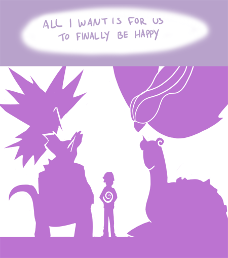 red, lapras, pidgeot, zapdos, and nidoking (pokemon and 1 more) drawn by cocowoushi