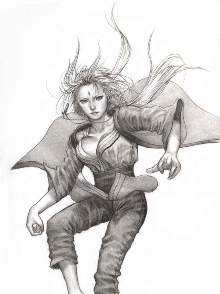tsunade (naruto) drawn by idnar