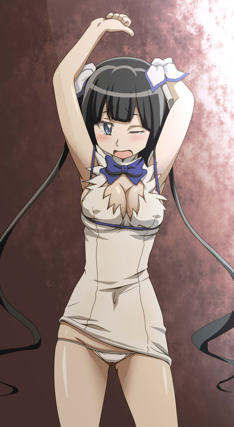 hestia (dungeon ni deai wo motomeru no wa machigatteiru darou ka) drawn by awa