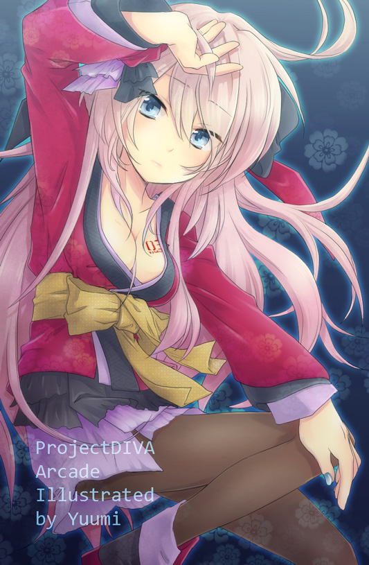 megurine luka (vocaloid and 2 more) drawn by natsumi_yuu