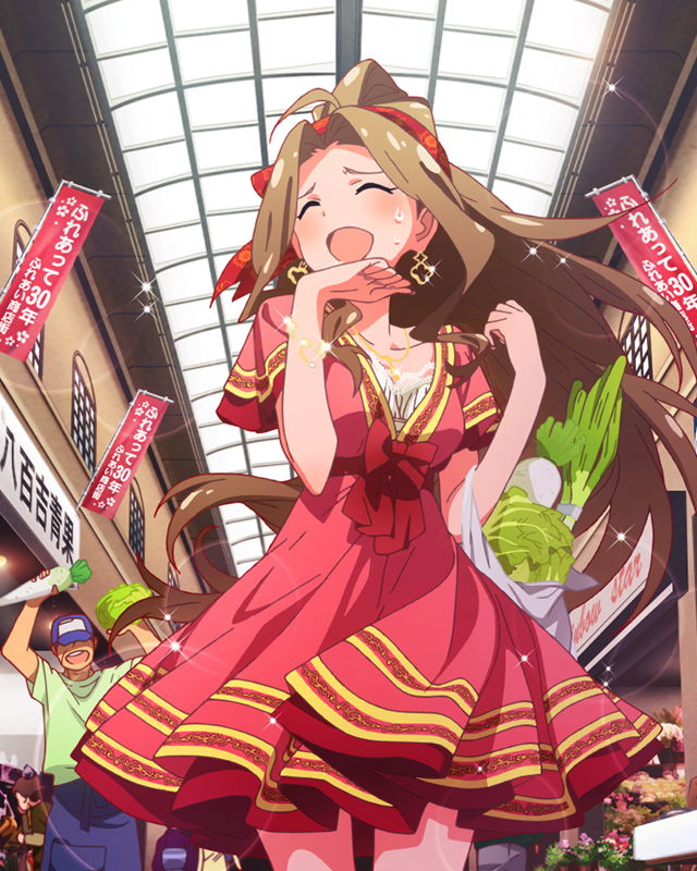 nikaido chizuru (idolmaster and 1 more) drawn by kouno_megumi