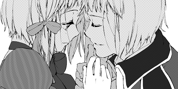 liechtenstein and switzerland (axis powers hetalia) drawn by akutsu_(yuumi)