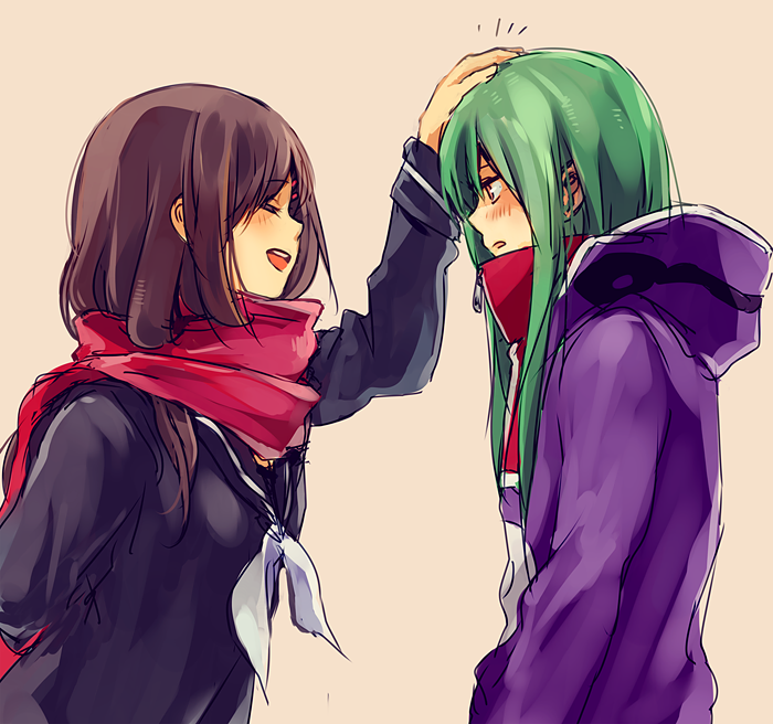 tateyama ayano and kido tsubomi (kagerou project) drawn by nuriko-kun