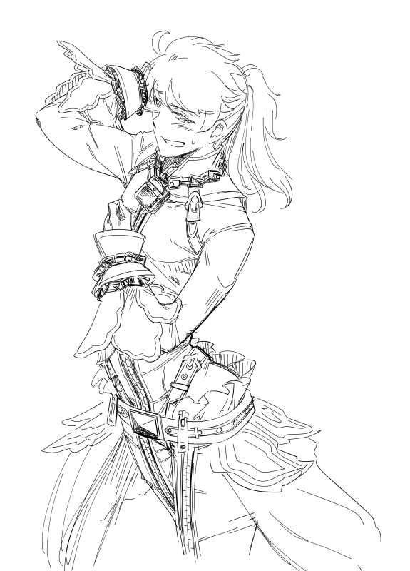 nero claudius and romani archaman (fate and 1 more) drawn by sturkey