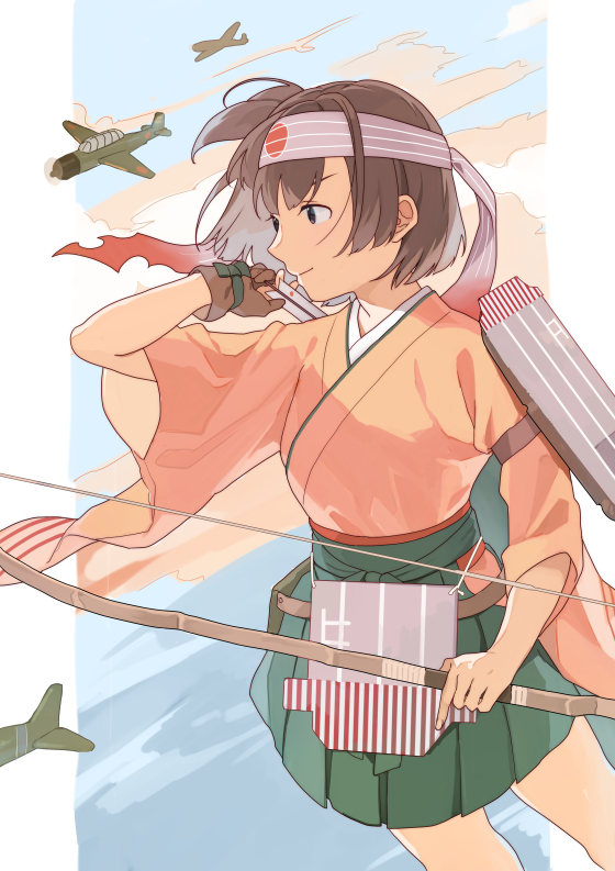 hiryuu and hiryuu kai ni (kantai collection) drawn by mitsuyo_(mituyo324)