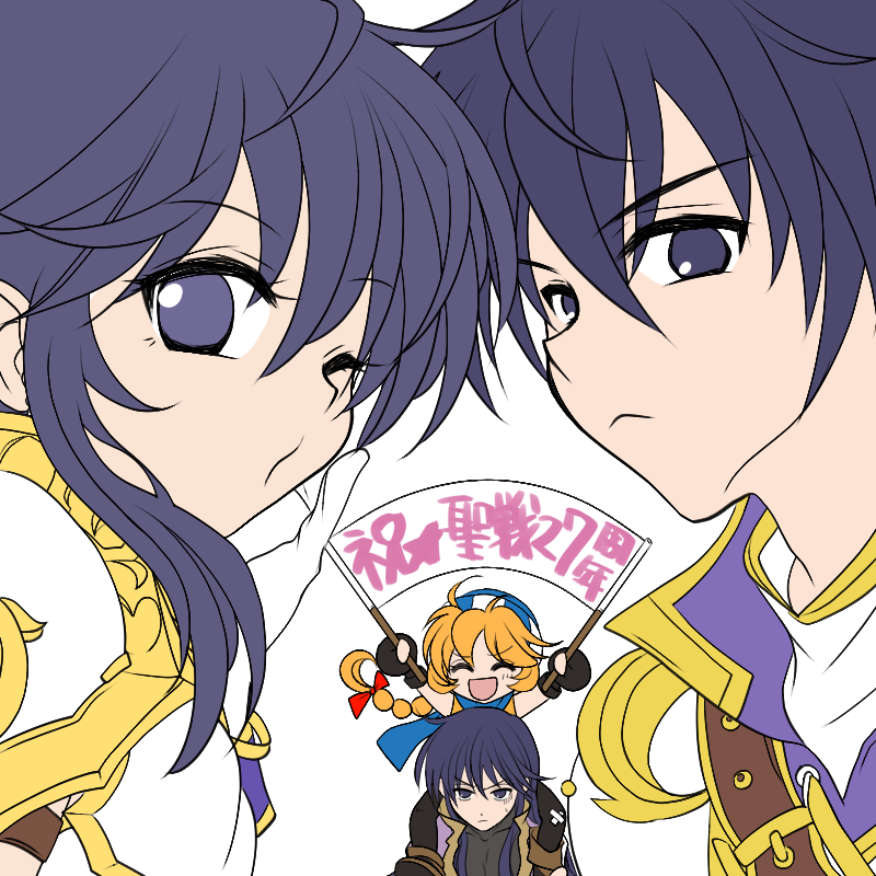 larcei, scathach, patty, and shannan (fire emblem and 1 more) drawn by mahiruno