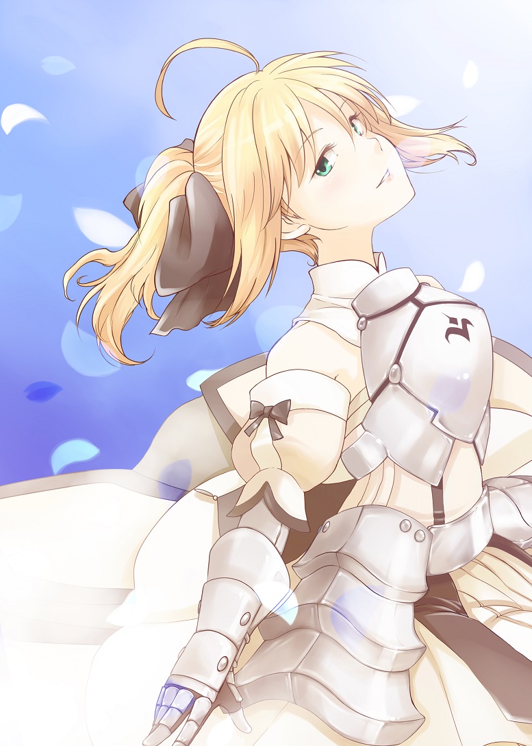 artoria pendragon and saber lily (fate and 1 more) drawn by kouyou_akiko