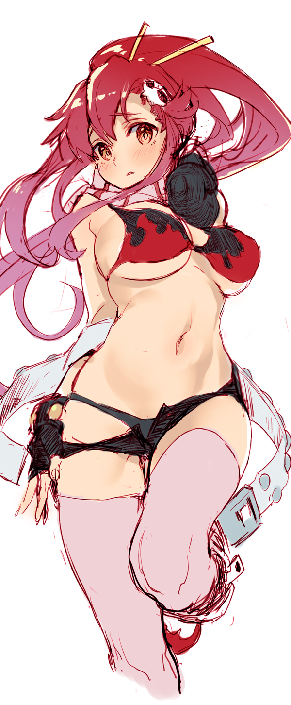 yoko littner (tengen toppa gurren lagann) drawn by tatami_to_hinoki