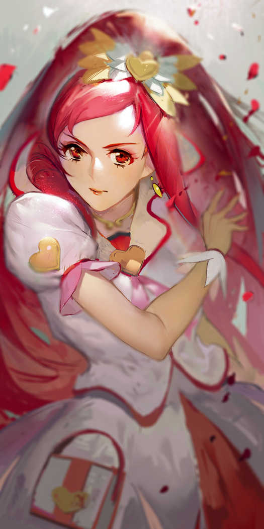 madoka aguri and cure ace (precure and 1 more) drawn by ekao