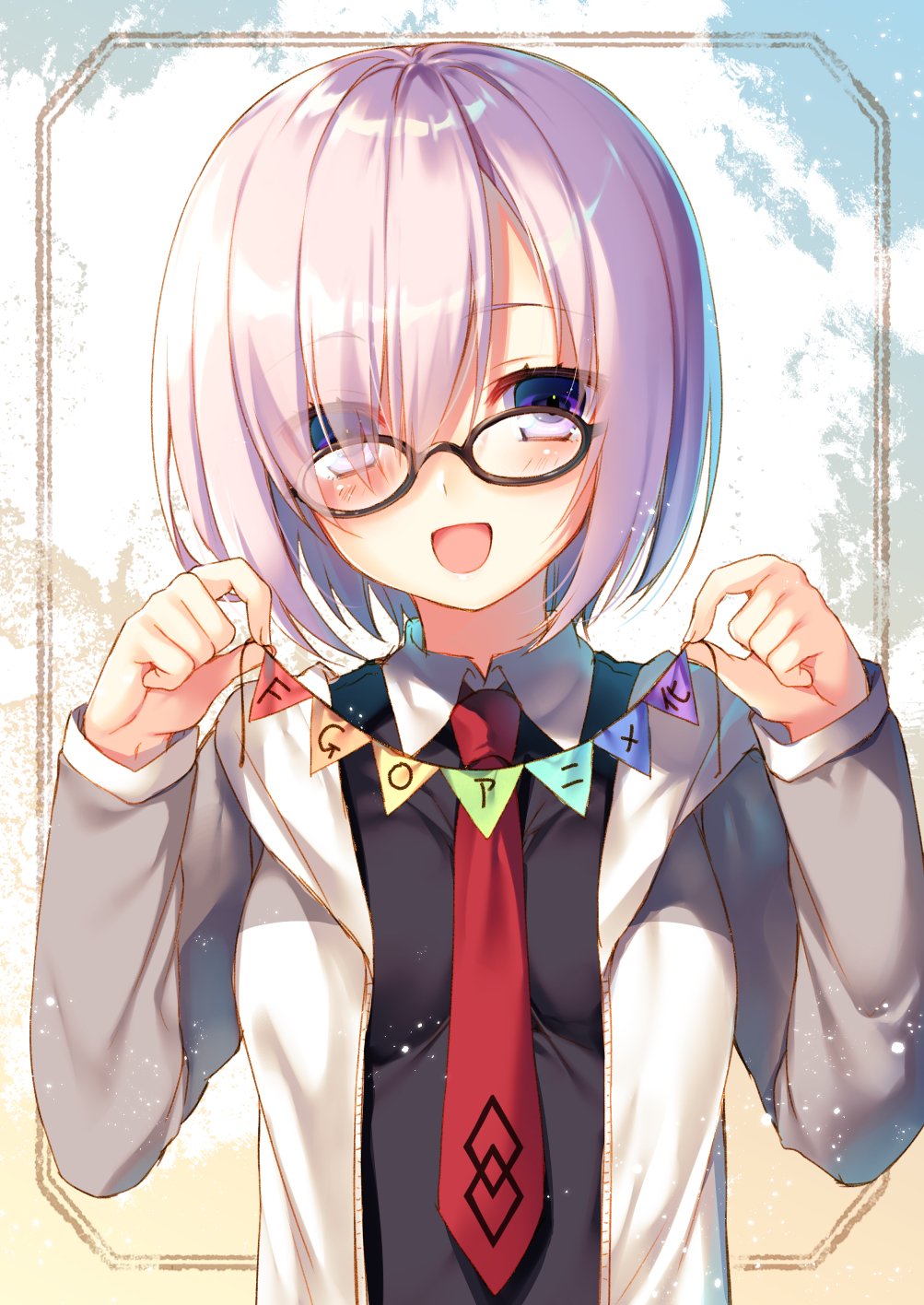 Mash Kyrielight Fate And 1 More Drawn By Toosaka Asagi Danbooru