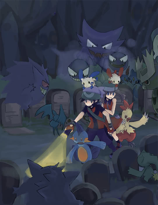 may, gengar, brendan, gastly, haunter, and 8 more (pokemon and 2 more)