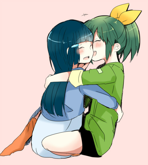 midorikawa nao and aoki reika (precure and 1 more) drawn by hagino_makoto