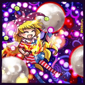 clownpiece (touhou and 1 more) drawn by pote_(ptkan)