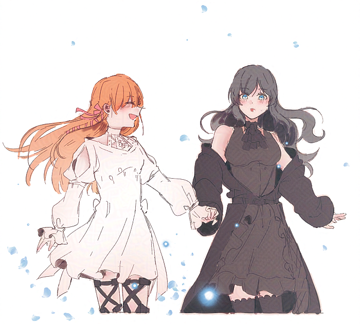 ryne waters and gaia (final fantasy and 1 more) drawn by ff14hioo_oo7