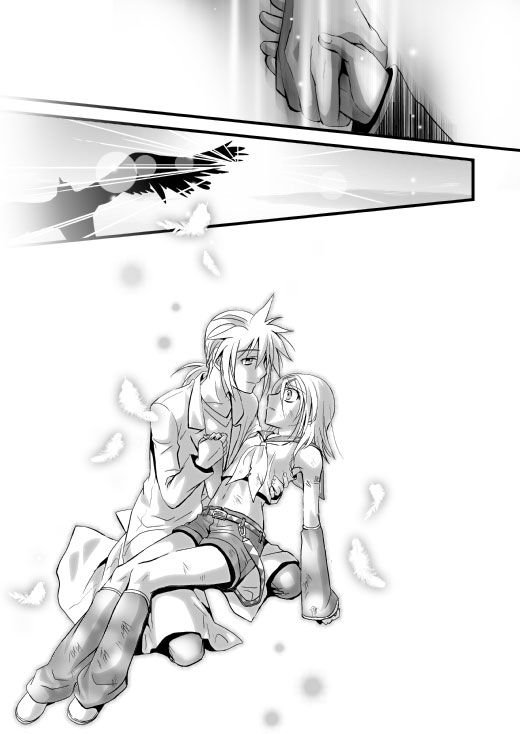 kagamine rin and kagamine len (vocaloid and 1 more) drawn by arihara_ema
