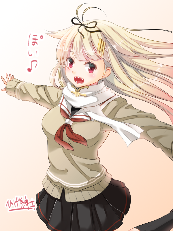 yuudachi and yuudachi kai ni (kantai collection) drawn by higeno_shinshi
