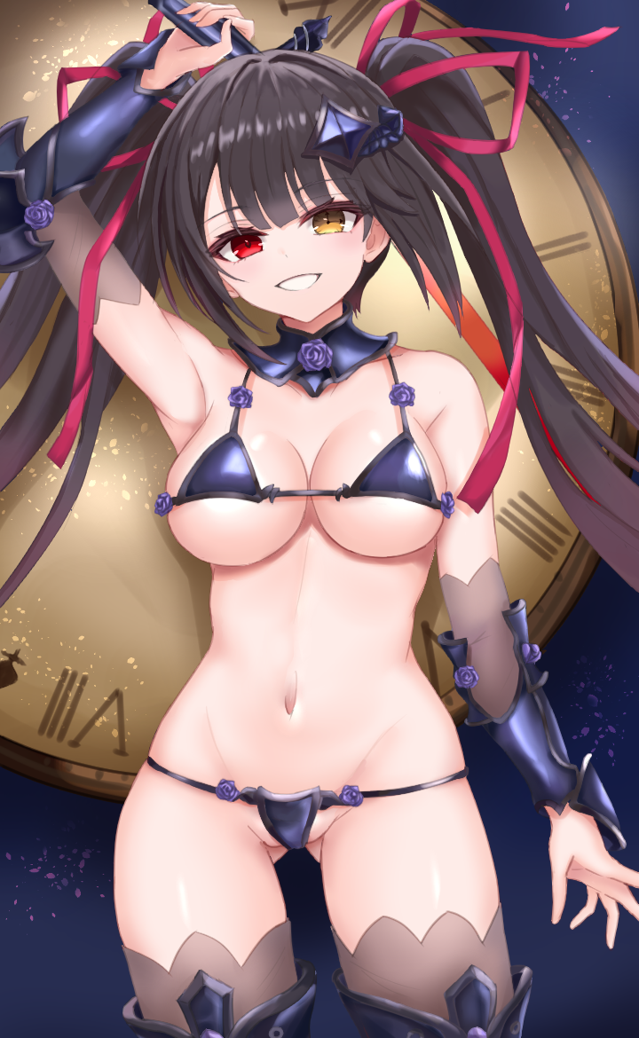 tokisaki kurumi (date a live) drawn by ana_(vvvvor)